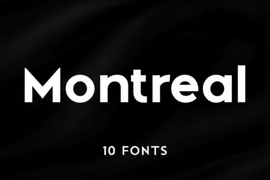 Montreal Font